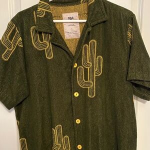 OAS terry cloth Cactus Shirt